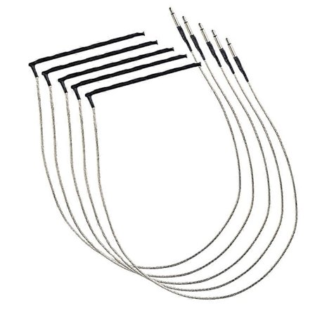 5 KPL Kitaramikrofoni Piezo Tanko Satulan Alla Passiivinen Piezo Klassiselle Folk-kitaralle, Tarvikkeet