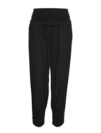 Line Pants Sweatpants Mjukisbyxor Svart Cream