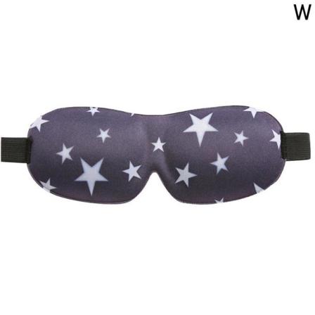 Resa 3d-ögonmasker Sovmjukt Vadderat Shade Cover Rest Relax Sle