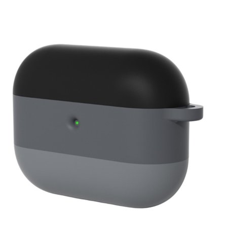 Gradient Silikon Skyddsfodral Kompatibelt med Apple AirPods Pro 3 med Nyckelring