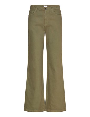 Saint Tropez Ilusz Wide Leg Jeans - Khaki green - XL