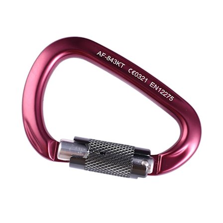 Automatisk låsende karabinkrok, ultralett, for hundebånd, hengekøye,