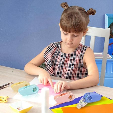 8 stk Dobbeltsidet Tape Rulle, Klæbende Scrapbooking Tape Rulle 80 ft Tape Runner Foldbare Bånd