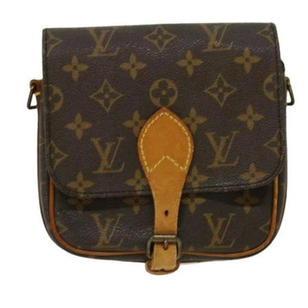 Louis Vuitton Vintage, Pre-owned Canvas louis-vuitton-bags Bruin, Dames, Maat:ONE Size
