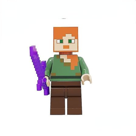 minecraft block pirat block minifigur leksaker