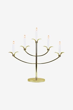 Jotex - Sähkökynttelikkö Kullanvärinen - Osta Sähkökyntteliköt Jotex