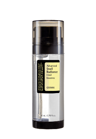 COSRX Advanced Snail Radiance Dual Essence Serum & specialbehandling Dam 80ML
