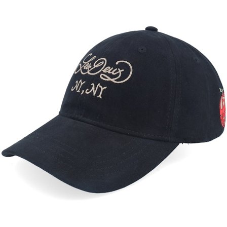 Les Deux - Negro unconstructed Gorra - Orchard Black Dad Cap @ Hatstore