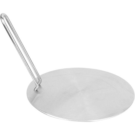 Induksjonsadapter, Varmespreder Induksjon Plate, Varmespreder Rustfritt Stål Induksjon Diffuser Plate(24cm)