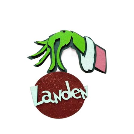 Grinch Namn Juldekorationer Julgranshänge 3 3