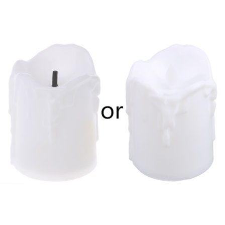 Batteri stearinlys Flammeløse stearinlys LED stearinlys Plastmateriale Dekorative hjemmelys for soverom stuer