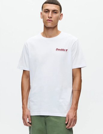 WOOD WOOD Wwace Tee Doublesun 25220 - White - S