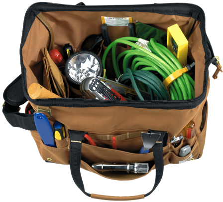 Carhartt Workwear Carhartt 16-inch 30 Pocket Tool Bag Carhartt Brown