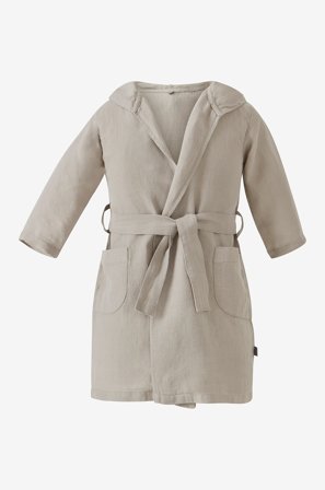 Jotex - Badekåpe i Lin Beige - LINNY - Kjøp Badekåper & babycaper hos Jotex