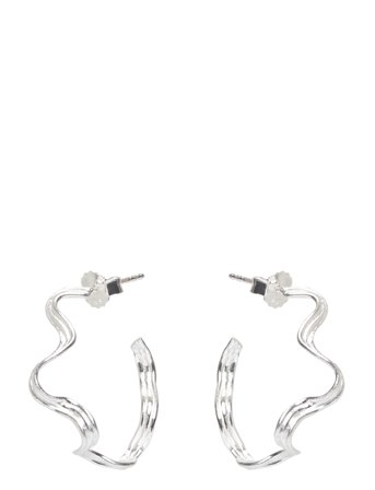 Pernille Corydon Hellir Hoops - Silver - ONE SIZE