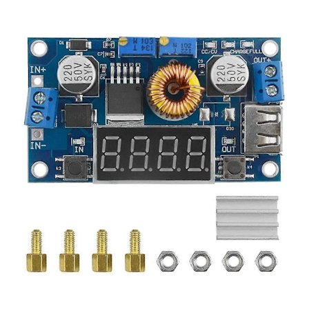 5a Cont Volta Strøm - Modul med Volta Strøm Display Justerbar
