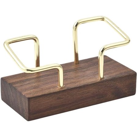 Puinen käyntikorttiteline Puinen toimistokäyntikorttiteline Toimistoihin koteihin näyttelyihin vastaanottoihin tapahtumiin kokoushuoneisiin ja 