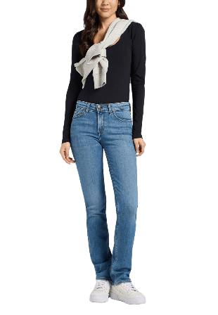 Lee Marion Jeans Dam Blå W32/L33