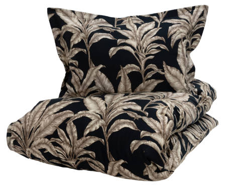 Halvor Bakke Babylonstoren Sengesett Sateng Sort-Mønstret 140x220