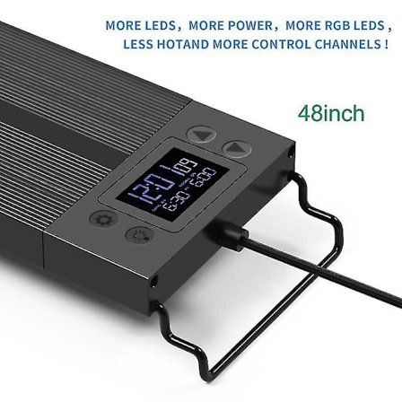 36-48 tum Vattentät Timer Dimmer Programmerbar LED Akvarium