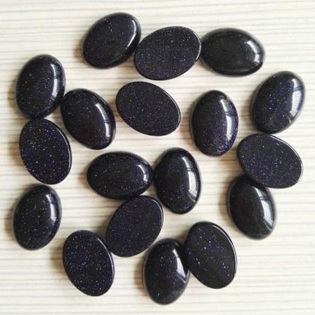 Helmode 13x18mm Natursten CAB CABOCHON berlocker Diverse stenpärlor för smyckestillverkning 50st/lot blue sand