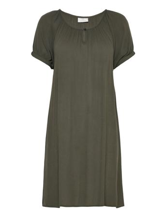 Amber Ss Tunic Khaki Kaffe