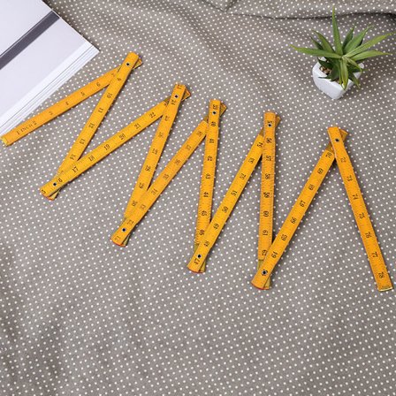 Multivinkel mätlinjal, hopfällbar i trä, verktyg för trä, kakel och golv