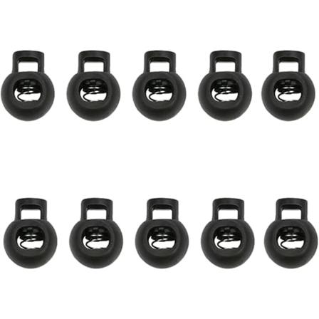 Narun pys ytt j , 10 kpl muoviset narun pys yttimet, 17 mm py re joustava narun lukko, yksireik inen narun lukko, narun liukus din