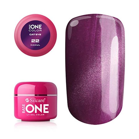 Base One - UV Gel - Cat Eye - Manul - 22 - 5 gram