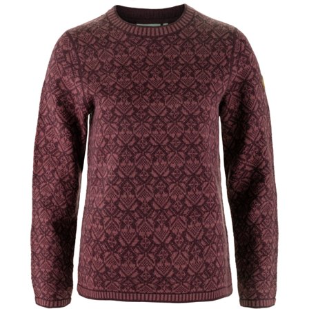 Fjällräven Snow Round Neck Trui M - female - color - Truis & knitwear