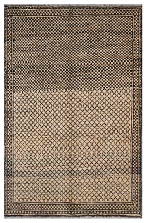 Alfombra Berber Style 91X140 (Lana, )