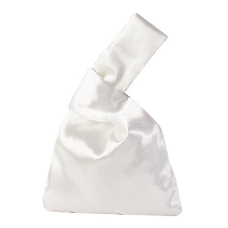 Silke Taske Knude Håndledstaske HVID
