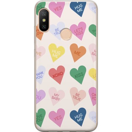 Kompatibel Mobilcover til Xiaomi Xiaomi Redmi 6 Pro GodteHjerter