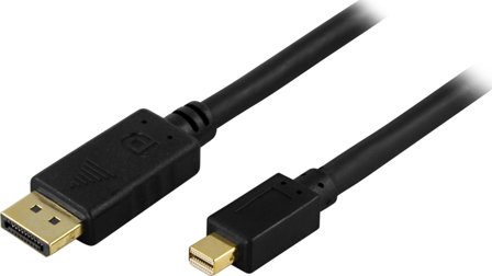 Deltaco DisplayPort-kabel - 1 m