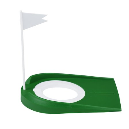 Golf Putting Cup med flagg innendørs treningshjelpemidler plast golf