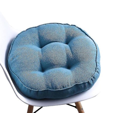 Tykke pude, rund stolepude sædehynde, blød gulvpude til hjemmet Stue Balkon Kontorhave