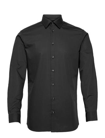 Slhslimethan Shirt Ls Classic B Noos Skjorte Business Svart Selected Homme