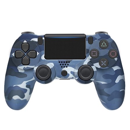Trådløs Bluetooth 4.0 Vibrerende Gamepad med Lys til PS4