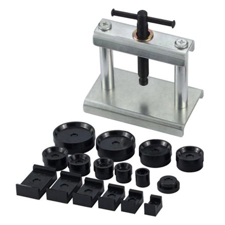 Kellonpuristinsarja takakannen sulkija 18 muotilla Mekaanisen kellon korjaus Paristonvaihtotyökalu