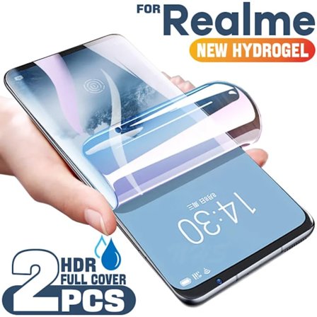 2 st Full Cover Skärmskydd För Realme GT 2 Pro Skärmskydd Hydrogel