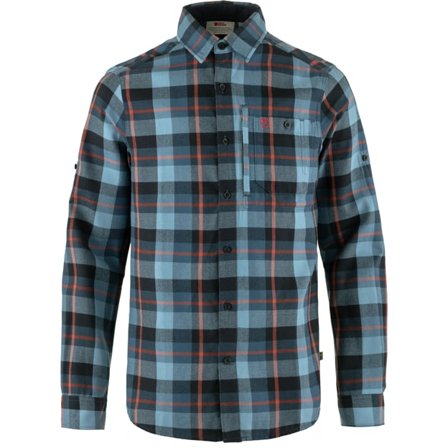 Fjällräven Fjällglim Paita XS - Miehet - Indigo Blue-Dawn Blue - Paidat
