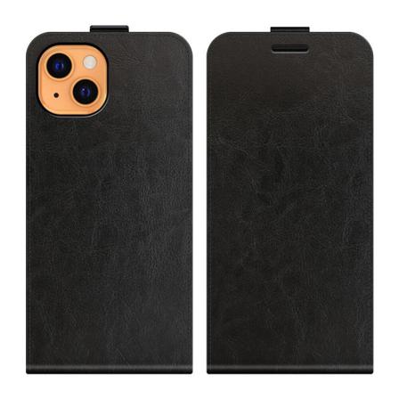 Flipfodral Med Kortplats Till Apple Iphone 13 - Svart Svart