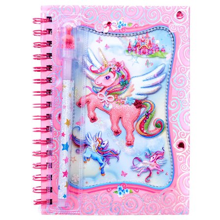 Skrivebog med Pen Enhjørning