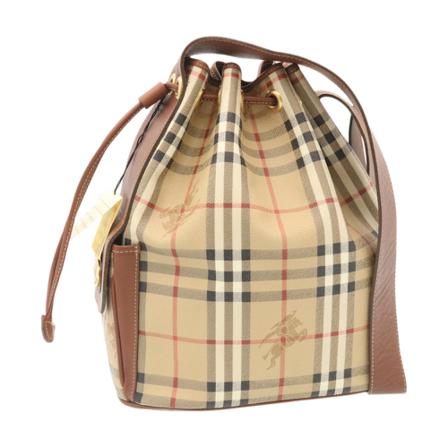 Burberry Vintage, Pre-owned Berri Beige, Dames, Maat:ONE Size,leer