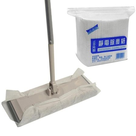 Engångs elektrostatisk damm borttagning mopp papper hem badrum rengöring tyg