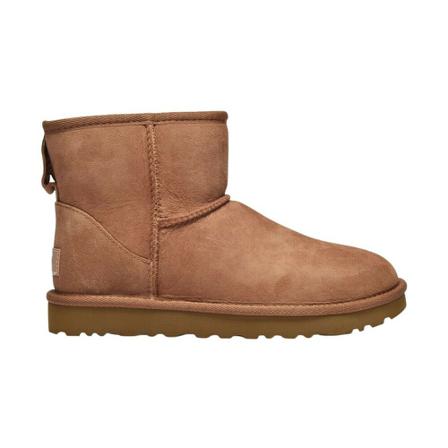 UGG Classic Mini ll Laarzen , Bruin , Dames , Maat: 37 EU Enkellaarsjes