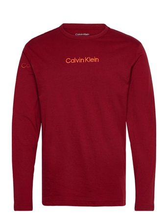 Calvin Klein L/S Crew Neck - Red - L