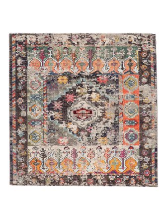 Cassiopeia Multicolor Square Rug Oeko-Tex