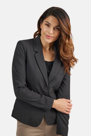 BRANDTEX - Blazer - Mørkegrå