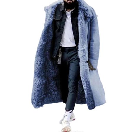 Tykk Vinterjakke til Mænd i Mellemlang Længde Plus Size Design Overtøj Ideel Gave til Ekstreme Vintre